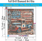CHWGLFGG 5D Truck Diamond Art Kits - Image 3