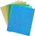 16 Pack Glitter EVA Foam Handicraft Sheets - Image 3