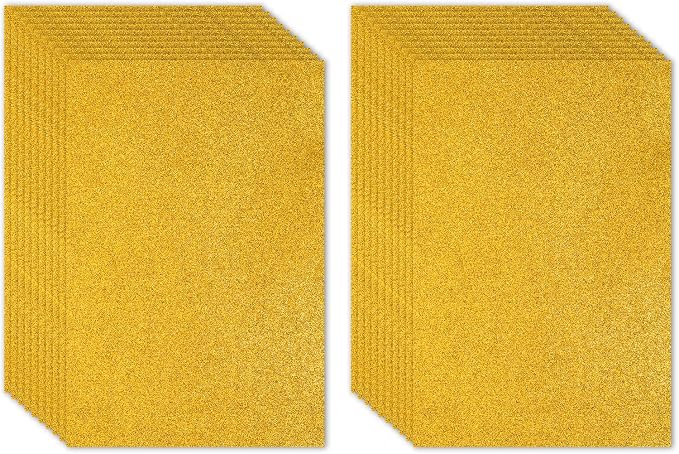PATIKIL 20 Sheets 2mm Glitter Foam Sheet by PATIKIL