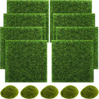 SNAIL GARDEN 13PCS Fairy Artificial Grass by SNAILGARDEN