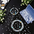 1272Pcs Glass Beads for Jewelry Making, AB Color - Image 2