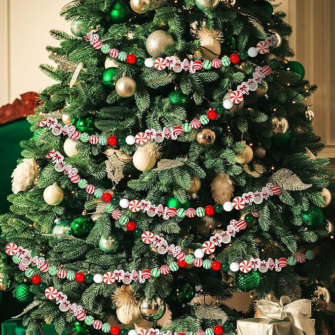Qunclay 200 Pcs Christmas Beads - Image 6