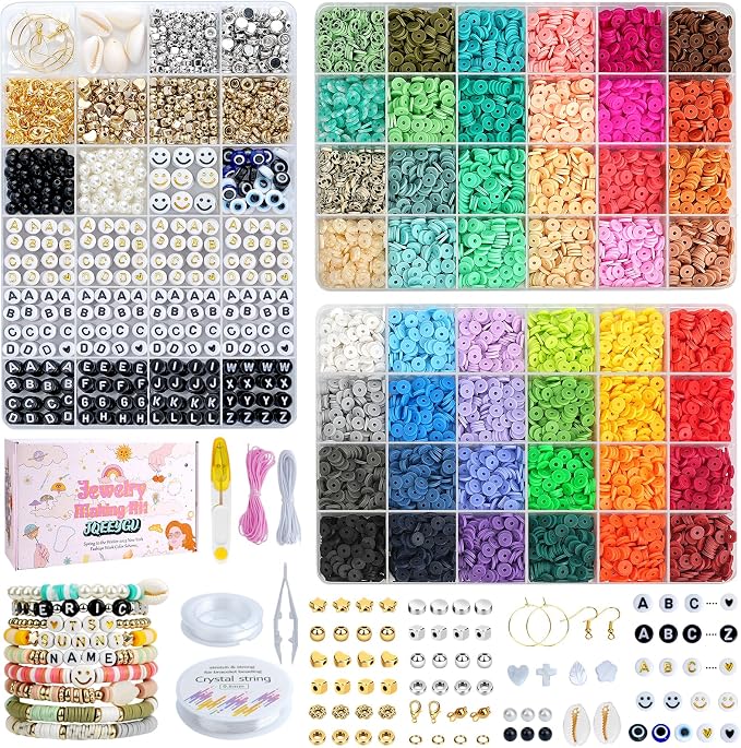 JQEEYGV Bracelet Making Kit 3 Boxes by JQEEYGV
