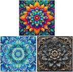 Gemozaic 3 Pack Diamond Painting Kits by Gemozaic