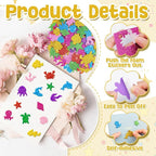 Foam Stickers, 7 Sheets 3D Glitter Foam Ocean Stickers, Self-Adhesive EVA Foam - Image 3