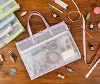 Qozary 5 Pcs Sew Project Bags for Quilting-A3 Sewing Craft Organizer Storage - Image 8