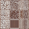 Texture Stencils for Crafts Reusable 9Pcs Stencils | DIY Art Painting Stencil by Unknown