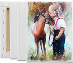 FIXSMITH Stretched Canvas- 6x8 Inch, Bulk Pack of 12, 100% Cotton, 5/8 Inch - Image 5