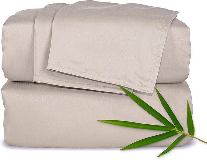 Pure Bamboo Split King Sheets, Genuine 100% Organic Viscose Derived from Bamboo by PureBamboo