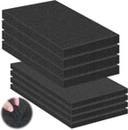 MYFAMIREA 8 Pcs Pick and Pluck Foam Sheets 2 Size Polyurethane Apart Foam by MYFAMIREA