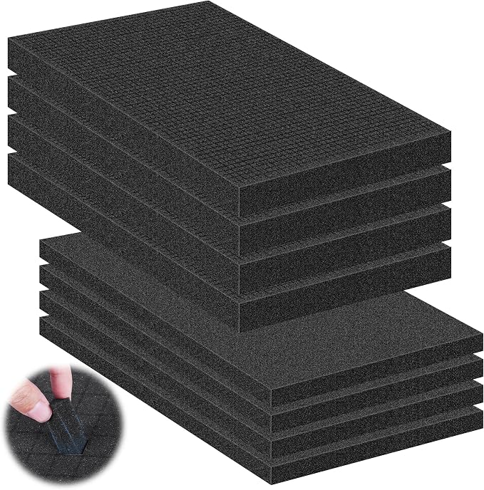 MYFAMIREA 8 Pcs Pick and Pluck Foam Sheets 2 Size Polyurethane Apart Foam by MYFAMIREA