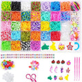 WAOYER 2500+ Rubber Band Bracelet Kit, Loom Bracelet kit, 30 Colors Friendship by WAOYER