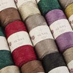 2 Pack of Sensy Premium 2mm 251 Yards Sparkle Polyester Rope 90% Polypropylene - Image 7