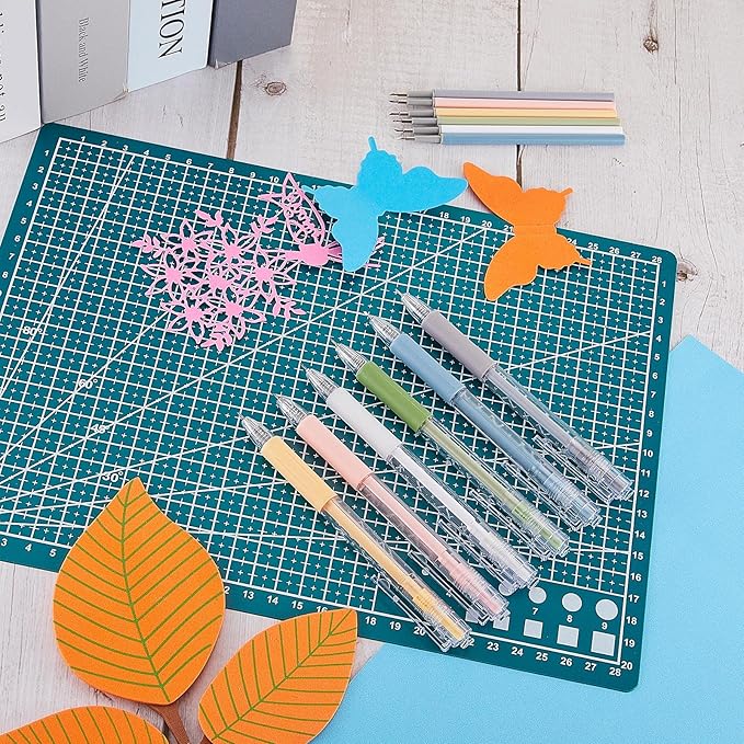 12 Pieces Art Cutting Tools Knife Pen Craft Paper Cutter Pen Carving Tools - Image 5