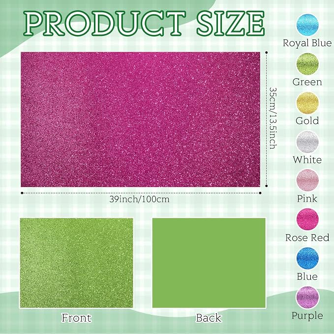 Fainne 8 Pcs Craft Foam Sheet Roll - Image 2