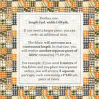 100% Cotton Fabric by the Yard – Turkish Quality Quilting & Sewing Fabric - Image 4