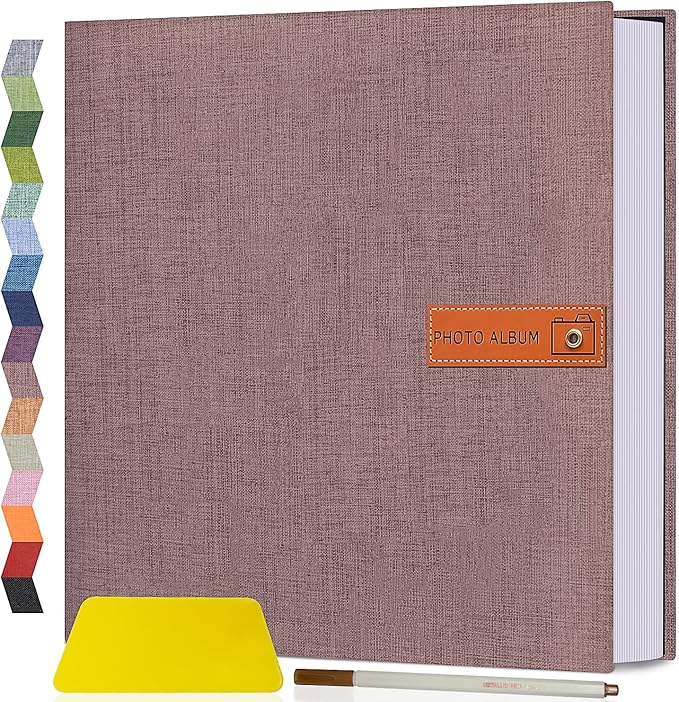 Popotop Large Photo Album Self Adhesive 4x6 5x7 8x10 Scrapbook Album DIY by Popotop