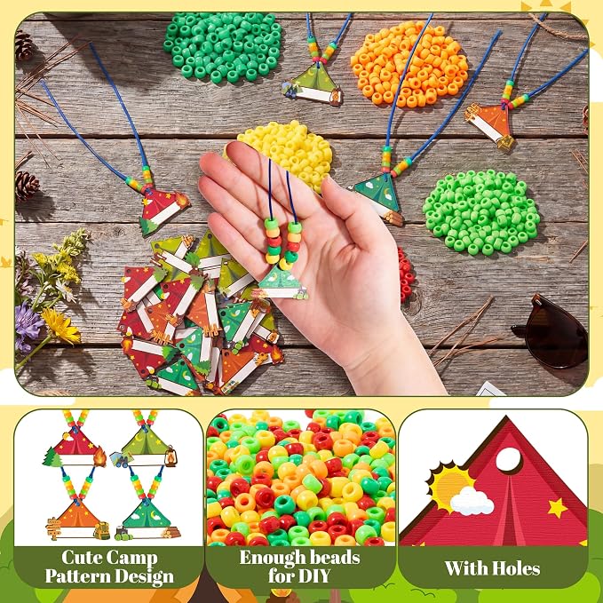 TICIAGA Camping Beaded Necklace Craft - Image 4