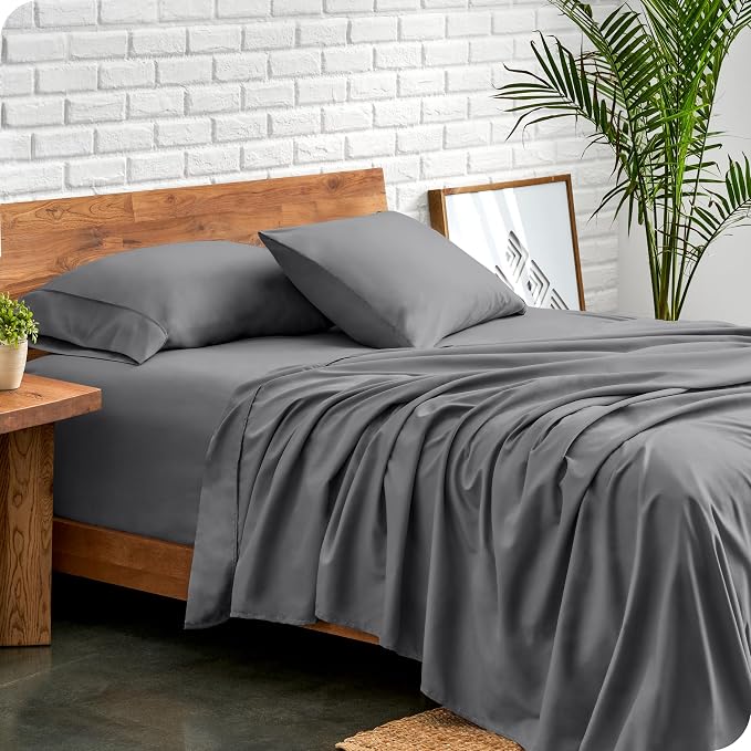 Bare Home Split Head Flex King Sheet Set - Image 3