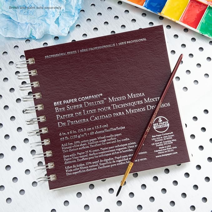 Bee Paper Super Deluxe Sketch Pad, 6-Inch L by 9-Inch H - Image 9