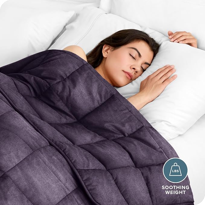 Bare Home Weighted Blanket King Size 25lb - Image 2