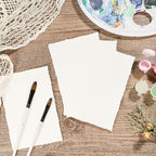 Prudiut 25 Sheets Cotton Watercolor Paper, 300 GSM, 4 x 6 inch, Deckled Edge - Image 3