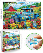MINIWAN Flower Truck 500 Piece Puzzles - Image 2