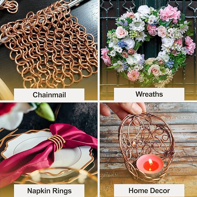 Mandala Crafts 10 Gauge Anodized Aluminum Craft Wire - Image 6