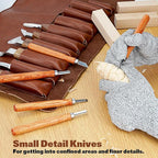 Wood Carving Tools, Wood Whittling Kit - Image 6