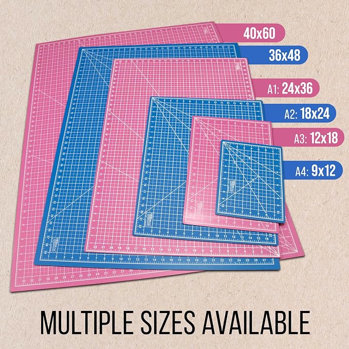 U.S. Art Supply 9" x 12" Self-Healing Cutting Mat 5-Ply - Image 5