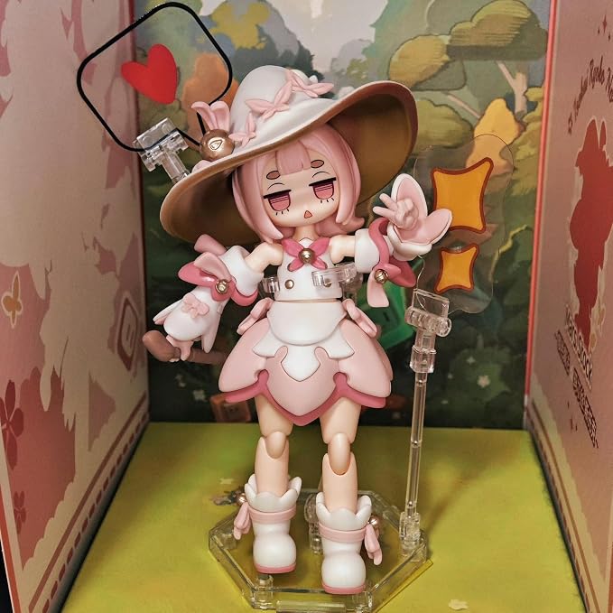 Model Kit - Lsekai Ryoko No Techo Team Mage Marth Stock Pink Sakura Magic - 5‘’ - Image 2
