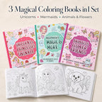 ZICOTO Fun Coloring Books for Kids Set of 3 - Image 7
