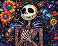 Meothan Paint by Numbers Kit for Adults Beginner 16x20 inch | Nightmare Before by MeothanDiamondPainting