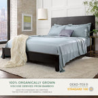 Queen Pillowcases by Pure Bamboo, Genuine 100% Organic Viscose Derived from - Image 3