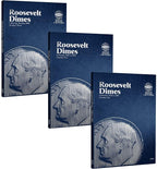 Whitman US Roosevelt Dime Folder Set 1946 to Present Day #’s 9029 9034 9039 by Unknown