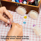Maitys 2 Pcs Thread Wax Thread Conditioner Beeswax - Image 6