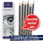 Faber-Castell Graphite Sketch Pencil Set - Image 2