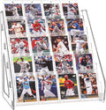 CELSOL Elevated 5 Tier Clear Acrylic Card Display Stand by Unknown