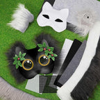 Seenelling DIY Therian Mask Kit Blank Cat Mask - Image 3