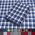 Pico Textiles 8 Yards Bolt Blue Tartan Plaid Flannel Fabric by PicoTextiles