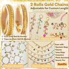 Namifin 384 Pcs Keychain Making Kit - Image 3