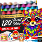 ARTISTRO 120 Acrylic Paint Markers by ARTISTRO