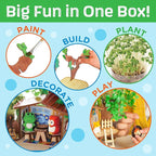 Creativity for Kids Build and Grow Tree House Craft Kit - Image 2