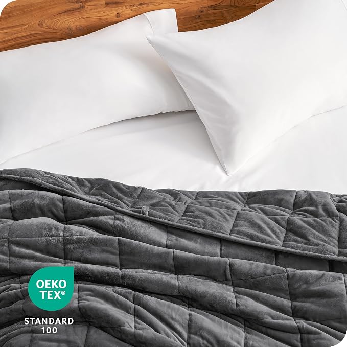 Bare Home Weighted Blanket Twin or Full Size 10lb - Image 7