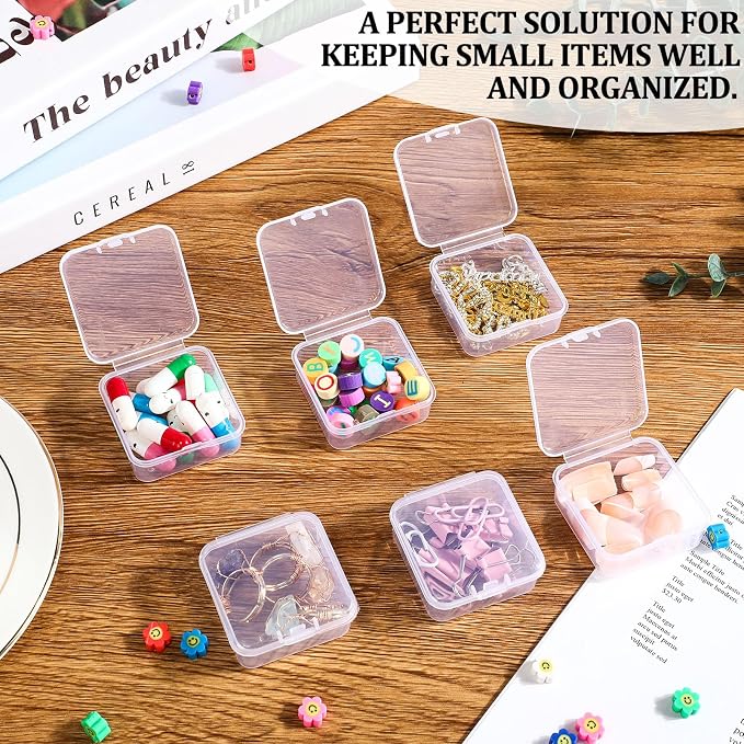 Soaoo 300 Pcs Small Plastic Bead Storage Containers - Image 5
