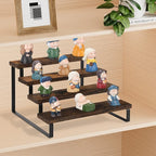 YINMIT Wooden Display Riser Stand, Tiered Perfume and Cologne Organizer Stand - Image 3