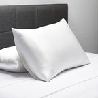 Fishers Finery 25mm 100% Pure Mulberry Silk Pillowcase Set - Image 3