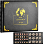 Coin Collection Album Book — 300 Pockets by APTBYTE