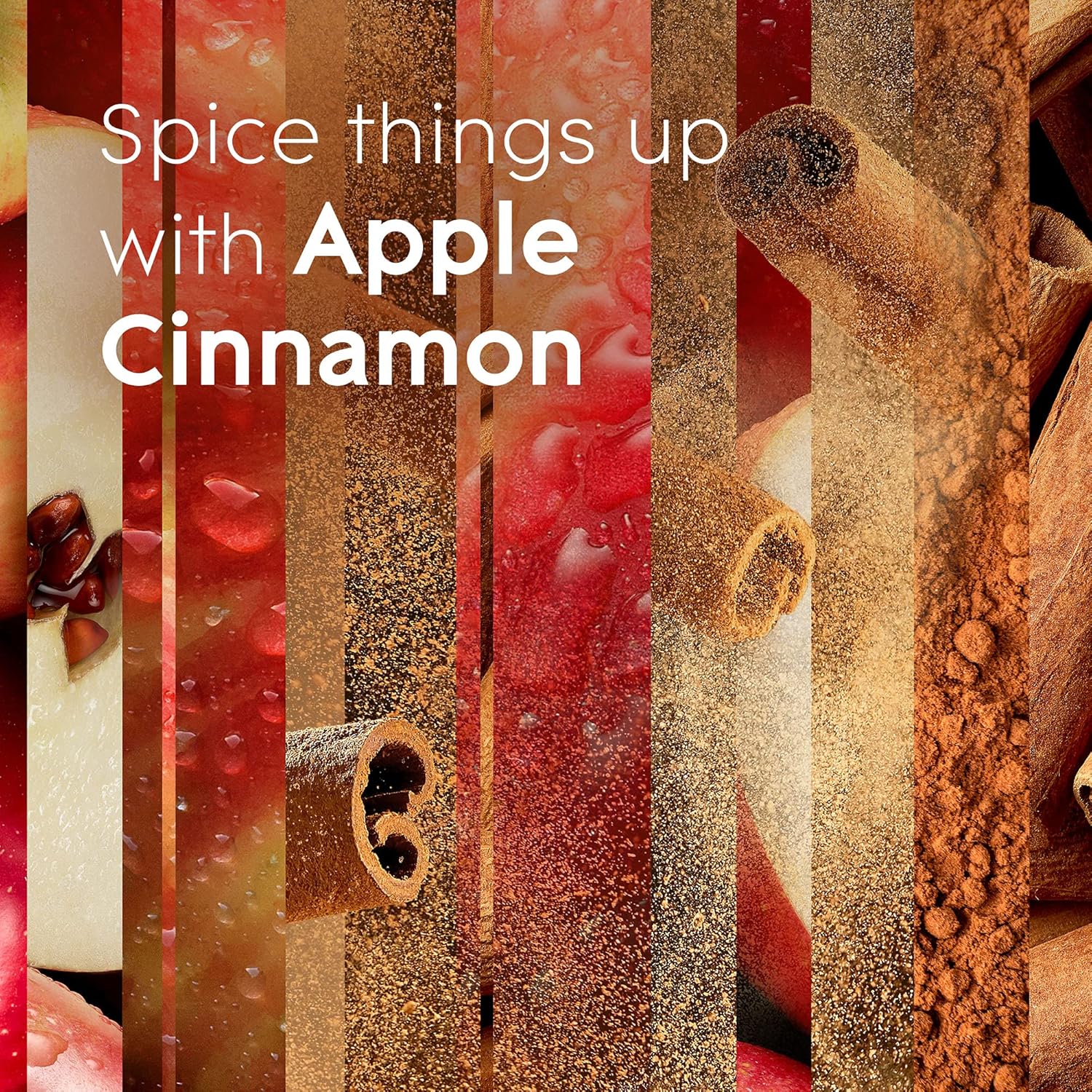 Glade PlugIns Refills Air Freshener, Scented and Essential Oils for Home and Bathroom, Apple Cinnamon, 6.7 Fl Oz, 10 Count (Packaging May Vary)