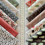Cozy Patchwork Cotton Fabric Bundle – 60 Pre-Cut Squares, 100% Cotton 140 GSM - Image 5